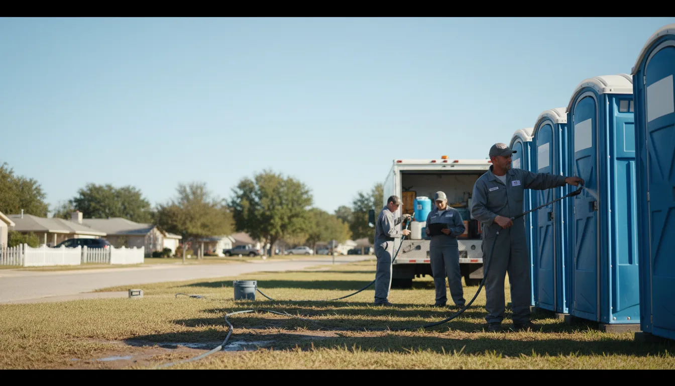 Long-Term Portable Toilet Rental in Nicholasville, KY near me